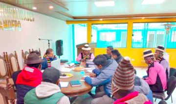UPRE y municipios de Potosí coordinan para reactivar sus proyectos