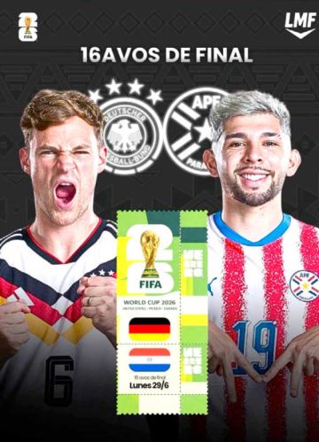 Alemania Vs. Paraguay, entre el alivio y la presión