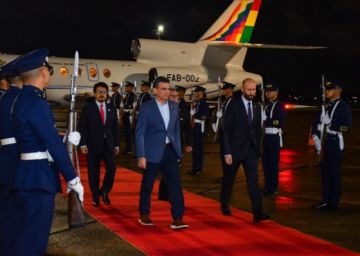 Paz llega a Paraguay para participar en la Cumbre de Jefes de Estado del Mercosur