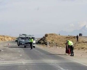 Policía reporta la muerte de un hombre en carretera Potosí - Tarija
