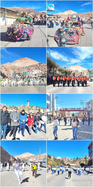 Bailarines de 55 fraternidades participaron de la segunda jornada.