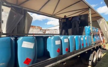 Brasil incauta 11 toneladas de insumos químicos en la frontera con Bolivia