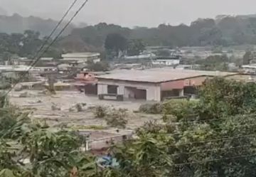 Reportan inundaciones en un estado de Venezuela por fuertes lluvias