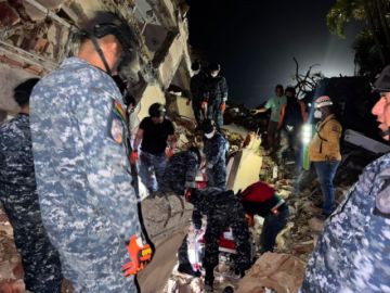 Contingente boliviano apoya labores de búsqueda y rescate en Venezuela