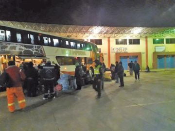 Reportan normalidad en viajes desde Potosí a diferentes regiones del país