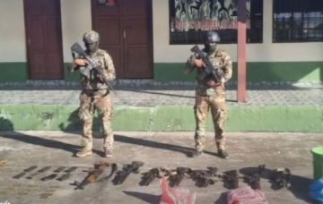 Operativos antidrogas en Villa Tunari incauta armamento