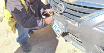 Realizan control de radicatotoria e impuestos a motorizados en Potosí