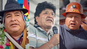 Fiscalía admite denuncia contra Morales, Argollo y Salazar por los 53 días de bloqueos