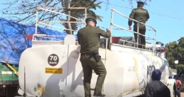 Santa Cruz: Intervienen camión cisterna por presunto desvío de diésel