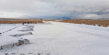El Senamhi reporta nevada en el sudoeste de Potosí