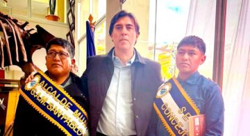 Alcalde de San Pablo de Lípez se reunió con Zamora