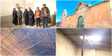 Inicia cambio de cubierta en monasterio Agustino