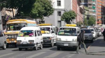 El alcalde de La Paz  convocará a una reunión con chóferes