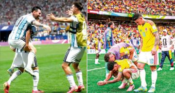 Argentina y Messi remontan y clasifican