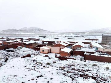 Fueron afectadas 750 familias en 12 comunidades del municipio de San Pablo de Lipez.