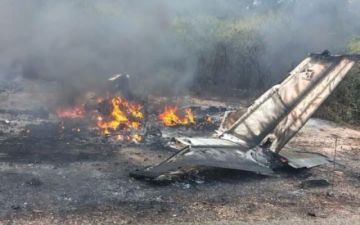 Aeronave se estrella en plena frontera Villa Montes- Paraguay