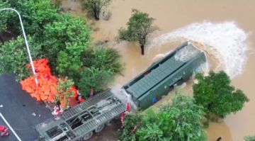 China despliega su Arca de Noé ante inundaciones por el tifón Maysak