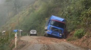 Cierran temporalmente un tramo de la carretera Sucre-Monteagudo