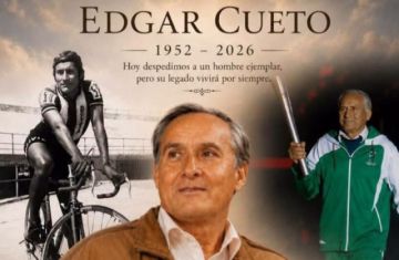 Falleció Edgar Cueto García, ícono del ciclismo boliviano