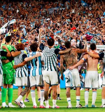 Argentina emite  canciones contra  su histórico rival