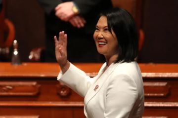 Keiko Fujimori se declara orgullosa de ser la primera mujer elegida presidenta en Perú