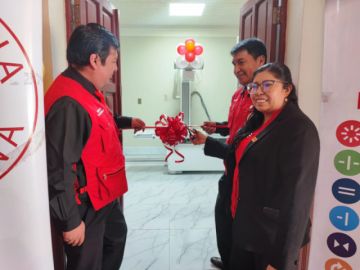Cruz Roja en Potosí estrena equipo de Rayos X con atención gratuita este 16 de julio