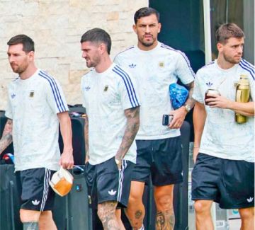La Albiceleste  pasó la página y ya piensa en la final