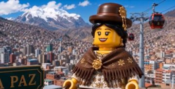  La cholita Lego se vuelve viral al recorrer las tradiciones, cultura y la vida cotidiana de Bolivia
