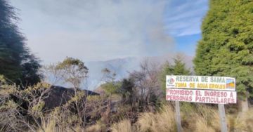 Tarija pide ayuda urgente por incendios en San Lorenzo y Erquis