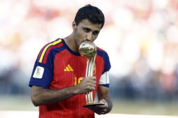 Rodri Hernández es mejor jugador del Mundial 2026