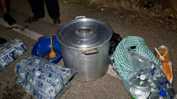 Tarija: Bomberos voluntarios reciben donativos por parte de la población