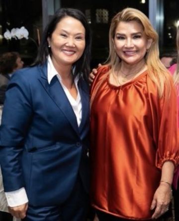 Jeanine Áñez recibe invitación de Keiko Fujimori para posesión presidencial en Perú