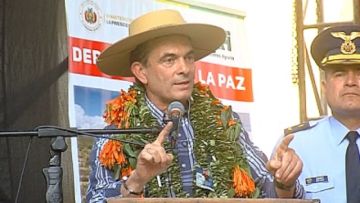 La Paz: Rodrigo Paz anuncia Bs 300 millones para la carretera Unduavi–Chulumani 
