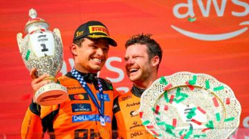 Norris volvió a la victoria en Hungría 