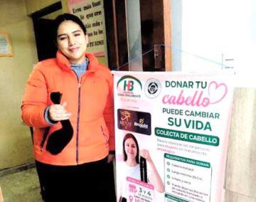 Impulsan colecta de cabello para pacientes con cáncer