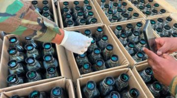 Frustran envío a Luxemburgo de 1.643 botellas con cocaína líquida