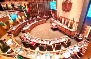 Paz promulga la ley del PGE reformulado