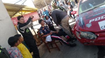 ¿Cuántos accidentes se registraron hasta mediodía en el circuito Oscar Crespo?