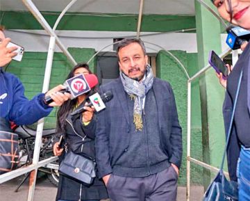Exministro Medinaceli ratifica que se queda en Bolivia para defenderse