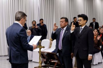 Rodrigo Paz posesiona nuevo ministro de la Presidencia y a Canciller