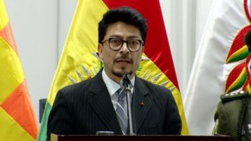 Fernando Aramayo asume como ministro de la Presidencia en lugar de Lupo