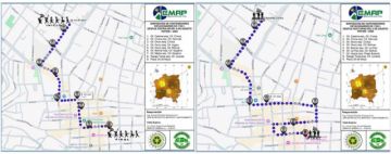 Colocarán una decena de contenedores para colectar residuos en los desfiles 