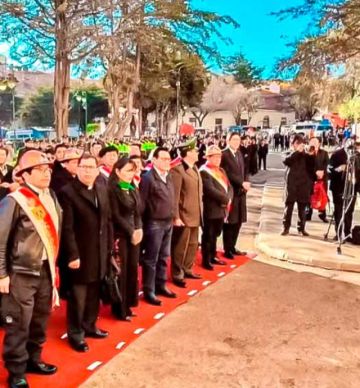 Potosí vive los actos del festejo patrio en honor al 6 de agosto