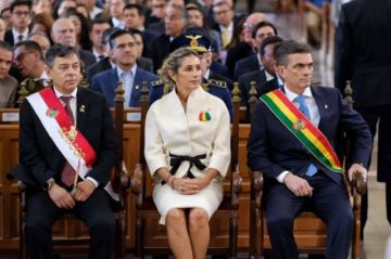 Después de varios años, un presidente participa del tedeum en la Catedral Metropolitana de Sucre