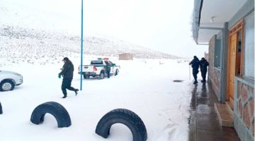 Turistas estadounidenses  son rescatados tras quedar  atrapados por la nieve 