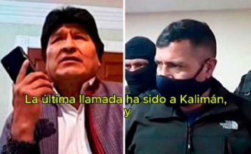 Revelan audio en que Evo Morales conversa con su exedecán recluido en San Pedro 