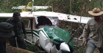 FAB localiza avioneta accidentada cerca de Trinidad