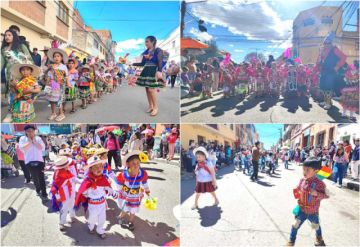 Danzas potosinas estuvieron presentes.