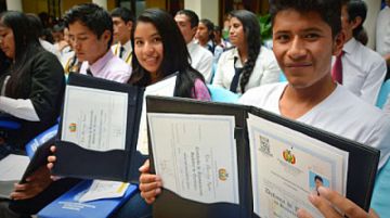 Desde noviembre bachilleres tendrán su título de forma digital