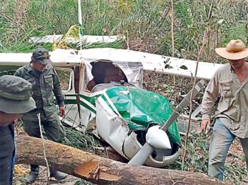 ¿Dónde se encuentra el Fiscal que cayó con la avioneta en Beni?